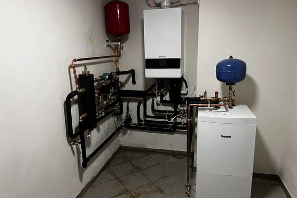 Instalacje grzewcze i hydrauliczne — zdjęcie z realizacji — Hydro-Solar