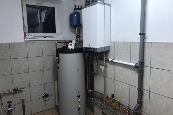 Instalacje grzewcze i hydrauliczne — zdjęcie z realizacji — Hydro-Solar