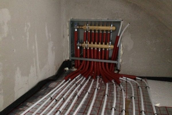 Instalacje grzewcze i hydrauliczne — zdjęcie z realizacji — Hydro-Solar