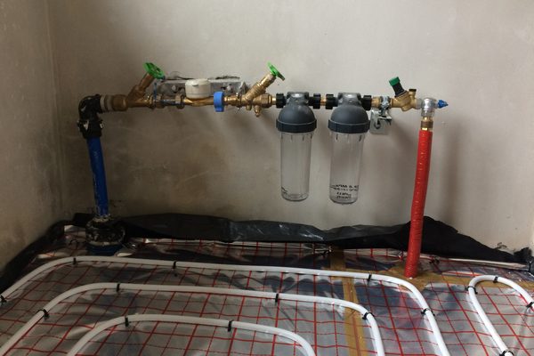 Instalacje grzewcze i hydrauliczne — zdjęcie z realizacji — Hydro-Solar
