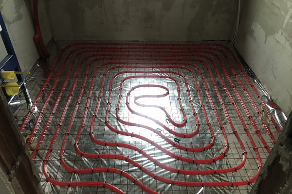Instalacje grzewcze i hydrauliczne — zdjęcie z realizacji — Hydro-Solar