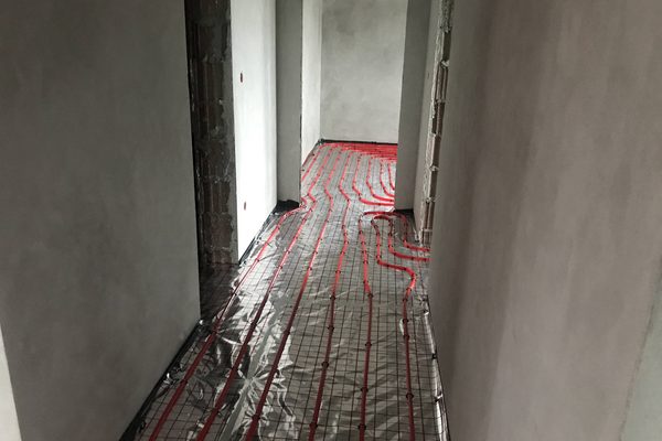 Instalacje grzewcze i hydrauliczne — zdjęcie z realizacji — Hydro-Solar