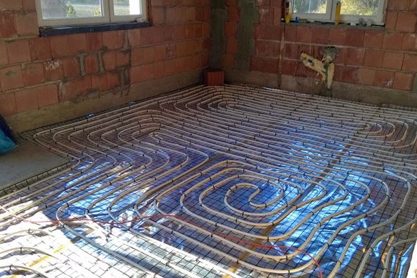 Instalacje grzewcze i hydrauliczne — zdjęcie z realizacji — Hydro-Solar