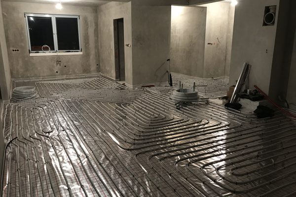 Instalacje grzewcze i hydrauliczne — zdjęcie z realizacji — Hydro-Solar