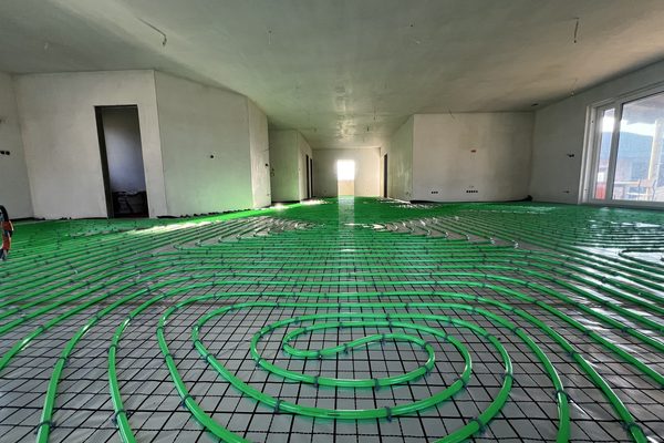 Instalacje grzewcze i hydrauliczne — zdjęcie z realizacji — Hydro-Solar