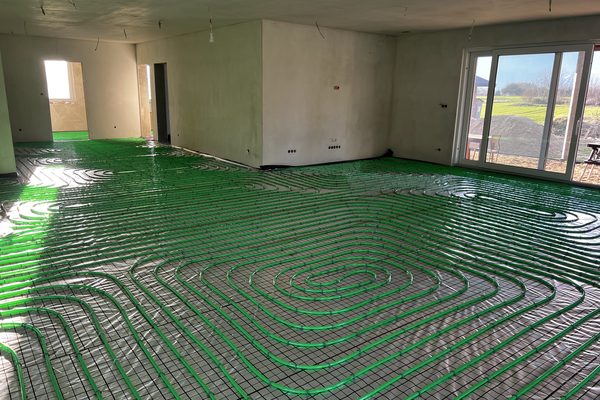 Instalacje grzewcze i hydrauliczne — zdjęcie z realizacji — Hydro-Solar