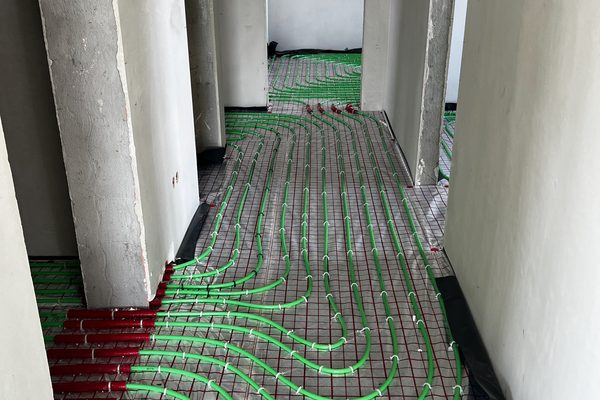 Instalacje grzewcze i hydrauliczne — zdjęcie z realizacji — Hydro-Solar