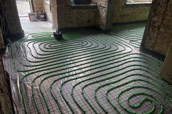 Instalacje grzewcze i hydrauliczne — zdjęcie z realizacji — Hydro-Solar