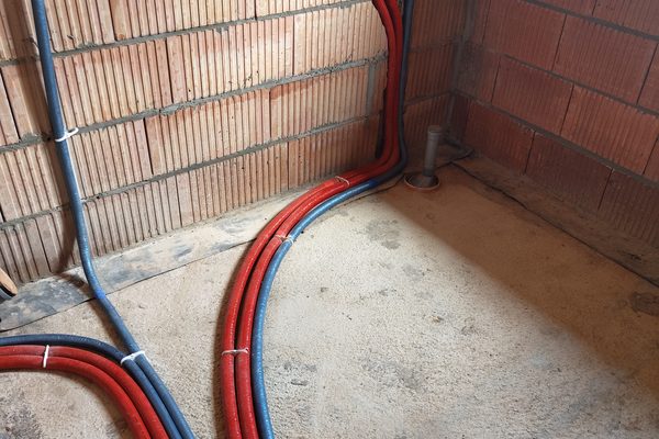Instalacje grzewcze i hydrauliczne — zdjęcie z realizacji — Hydro-Solar